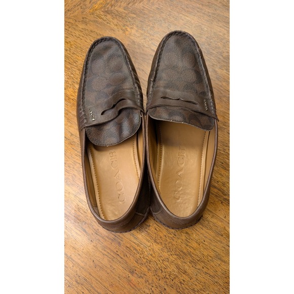 Coach Mott Drivers Size‎ 9 D Mens Brown Loafers Classic Old Money Quite Luxury main image 4